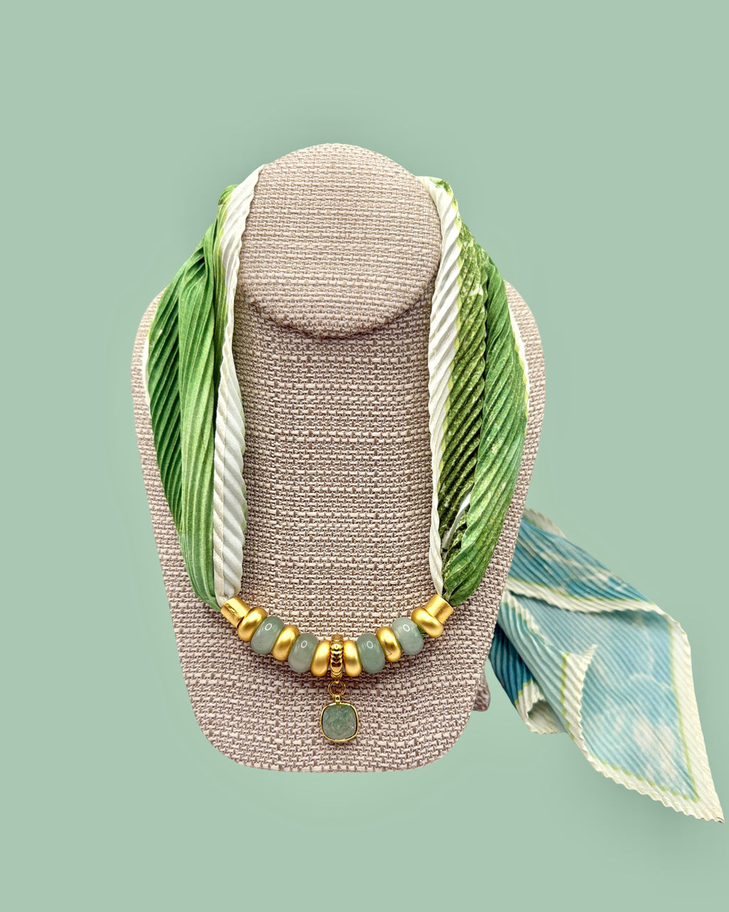 Beaded & Pleated Hat Bands