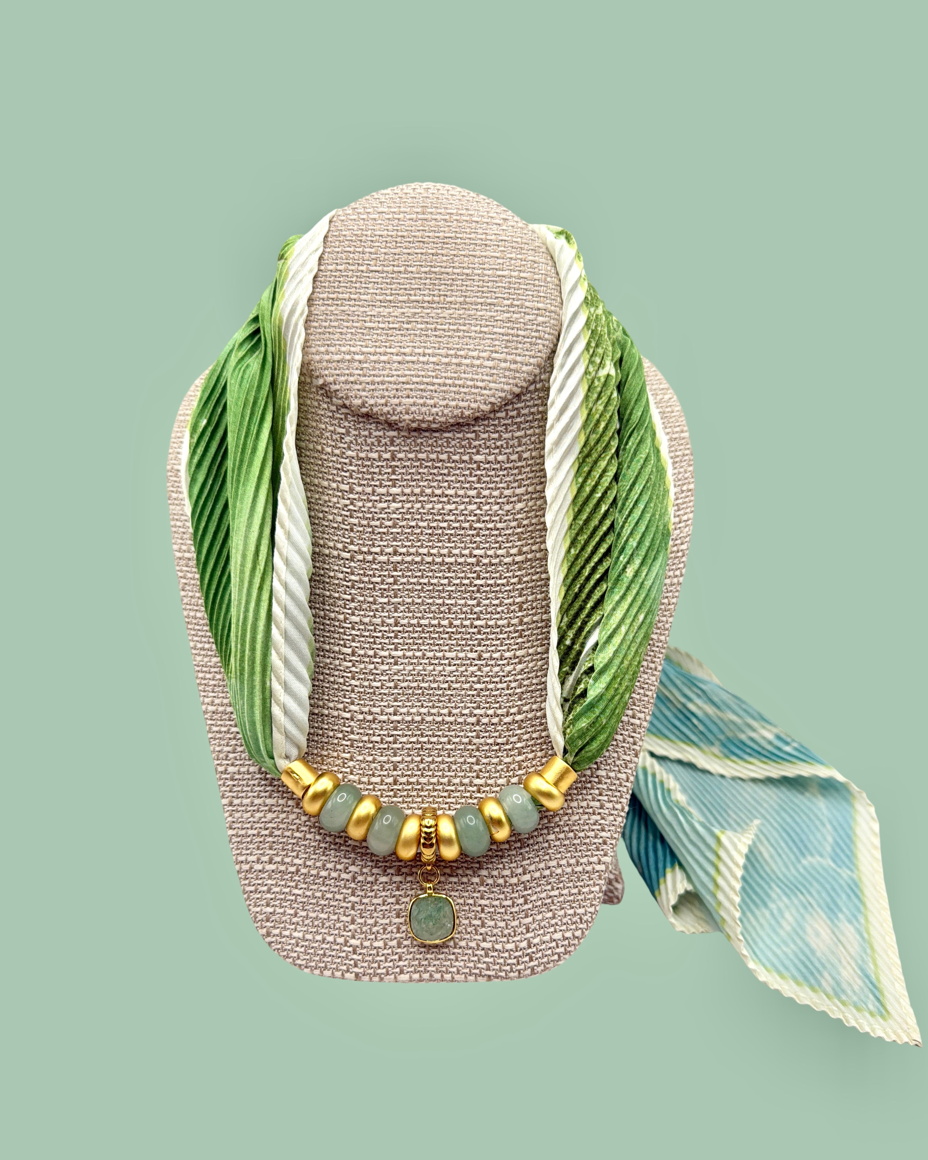 Beaded & Pleated Hat Bands
