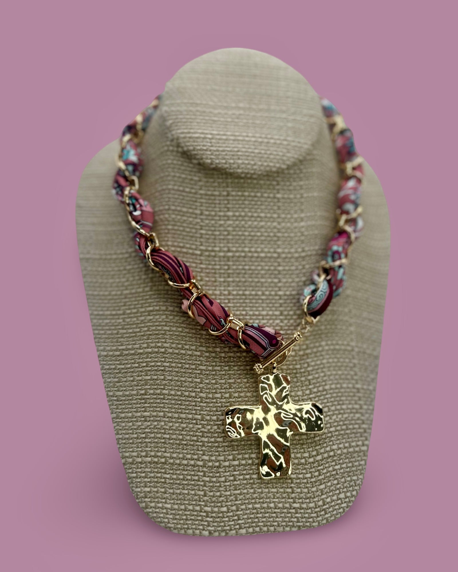 Mini Cross Chain Necklaces