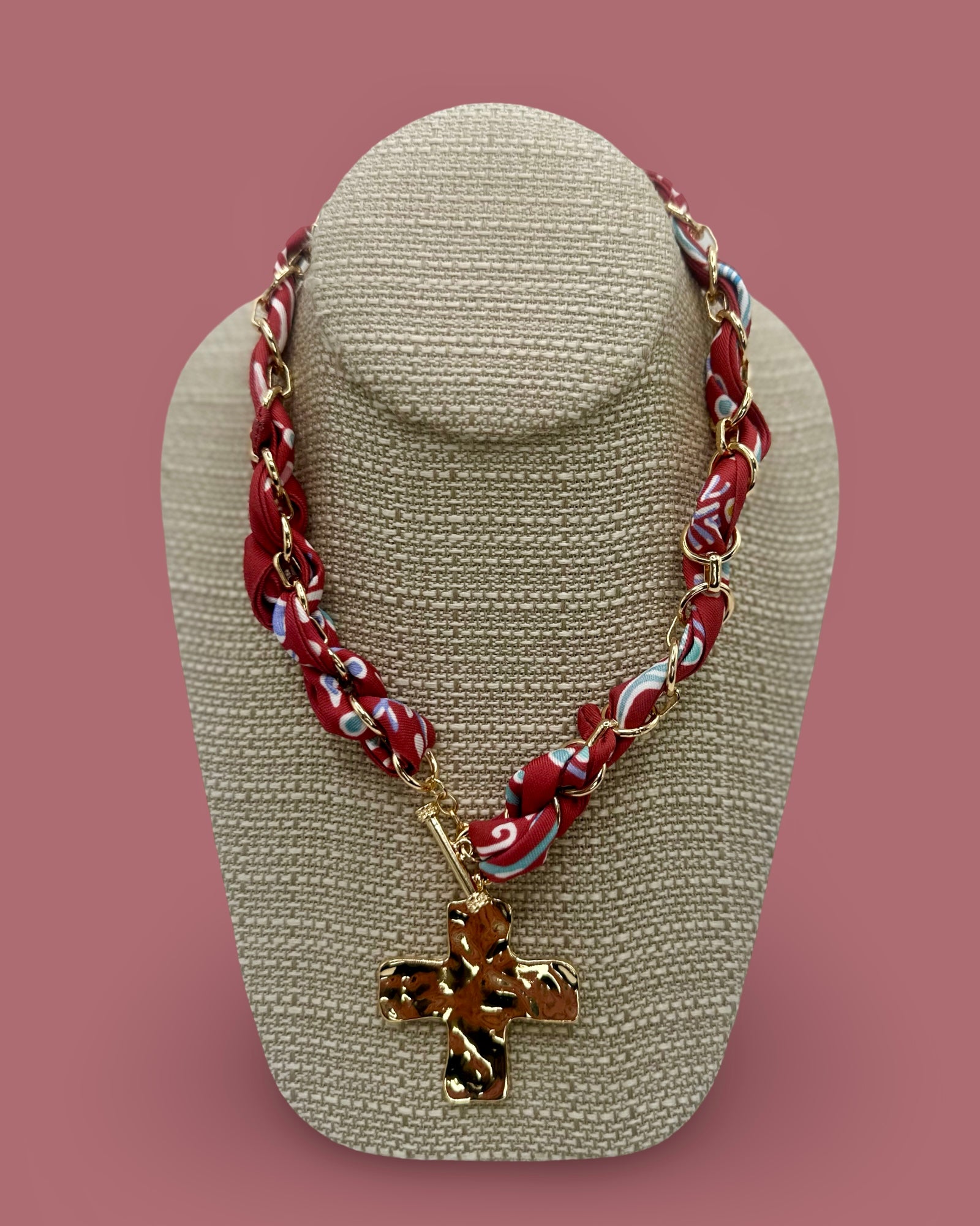 Mini Cross Chain Necklaces